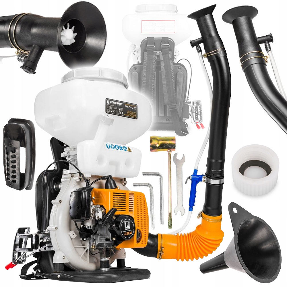 Benzínový postrekovač Powermat 20 l 3,8 HP